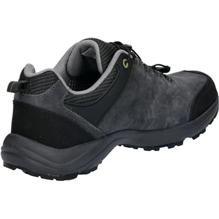 Brütting Mount Harvard Low, Herren Wanderschuhe aus Veloursleder mit Comfortex-Klimamembrane, atmungsaktiv und wasserabweisend, Grau, Größe 45 – Bild 4
