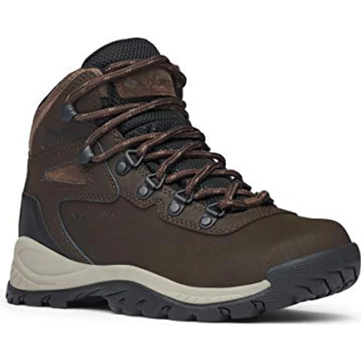 Columbia Newton Ridge Plus, Wanderschuhe aus wasserfestem Leder mit atmungsaktivem Obermaterial, braun – Bild 1