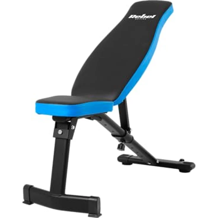 Rebel Active RBA-2001, verstellbare Schrägbank mit 170 kg Tragkraft und individuell anpassbaren Beinrollen – Bild 4