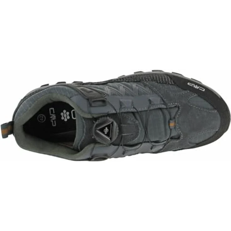 CMP Campagnolo Rigel Low Fitgo, Herren Wanderschuhe, Trekking Schuhe WP, grau, Größe 46 – Bild 6