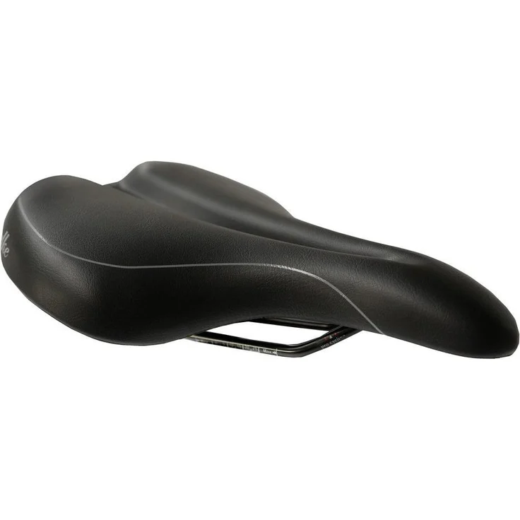 P&P Procycling Engelke 850, Velosattel schwarz, 268x199mm, 580g – Bild 1
