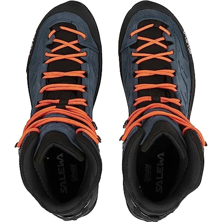Salewa MTN Trainer Mid GTX, Herren Wanderschuhe mit GORE-TEX-Membran, Vibram-Sohle, mittelsteife Sohle, Blau, Größe 46.5 – Bild 7