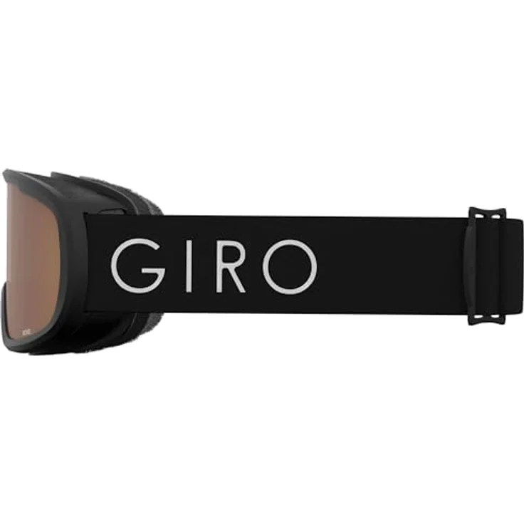 Giro Moxie, Skibrille mit EXV Rahmen Design, zylindrischer thermoformed Scheibe, schwarz mit amber gold - 32% VLT, gelb - 84% VLT, OTG friendly – Bild 2