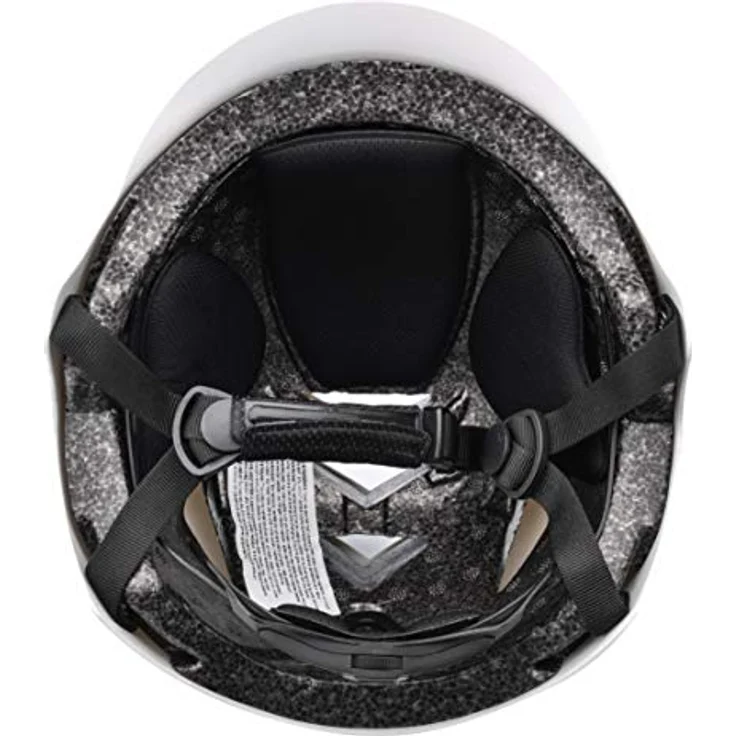 Meteor KS02 Kinder-Fahrradhelm, Schutzhelm für Rollschuhe und Fahrrad, Größe S 48-52 cm, weiß, leicht und gut belüftet – Bild 4
