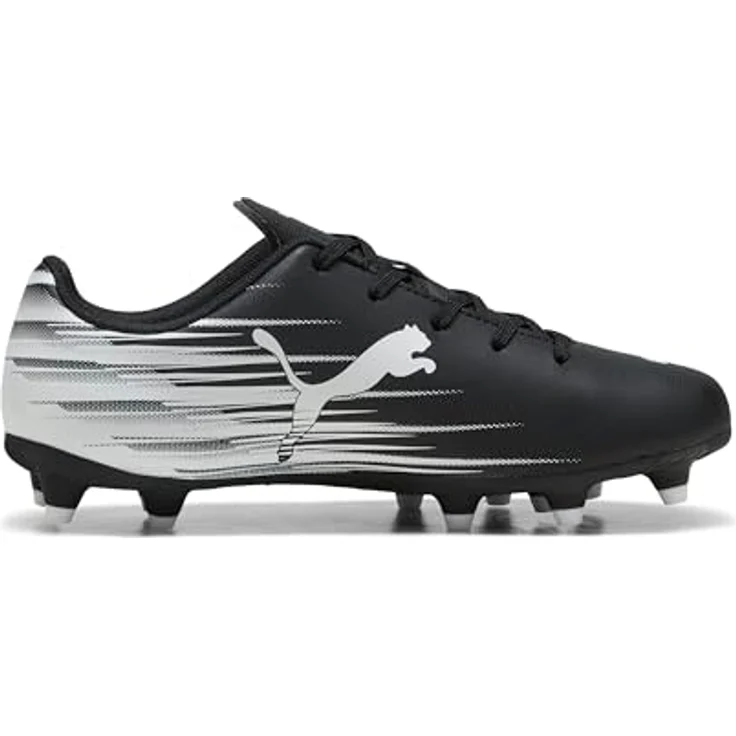 Puma ATTACANTO II FG/AG JR, Fußballschuhe für Kinder und Teenager, strapazierfähig für Kunstrasen, schwarz – Bild 5