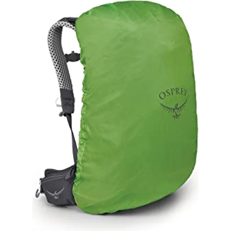 Osprey Stratos 24 Wanderrucksack für Männer Tunnel Vision Grey O/S - Inklusive Regenhülle und praktischen Staufächern – Bild 2