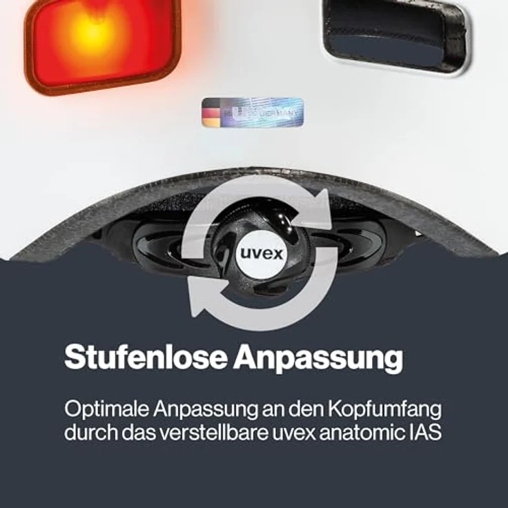 uvex city 4 Fahrradhelm – Bild 6