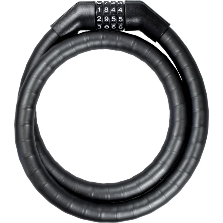 Trelock Panzerkabelschloss, Fahrradschloss mit 100 cm Kabellänge, hohe Sicherheit, einstellbarer Zahlencode