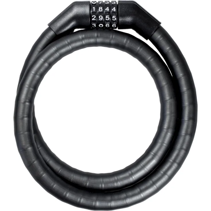 Trelock Panzerkabelschloss, Fahrradschloss mit 100 cm Kabellänge, hohe Sicherheit, einstellbarer Zahlencode