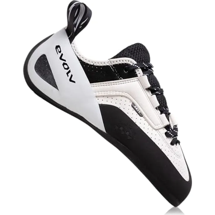 Evolv Defy Lace, Damen Kletterschuhe mit präziser Passform, grau, Größe 42.5