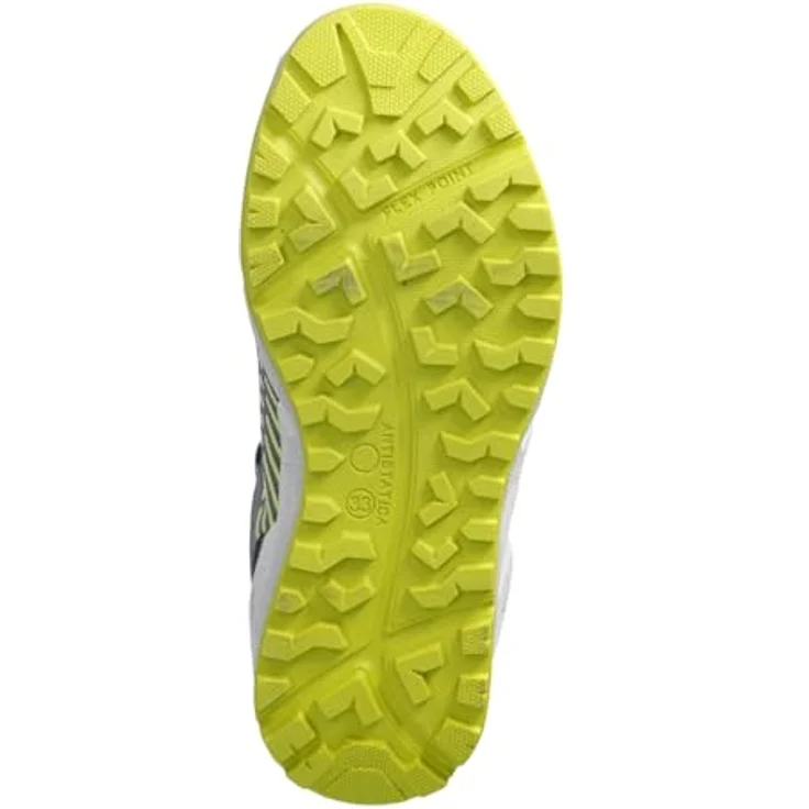 Ricosta Wanderschuhe für Kinder, Leder, grün, Größe 35, mit Gummisohle und Schnürverschluss – Bild 7