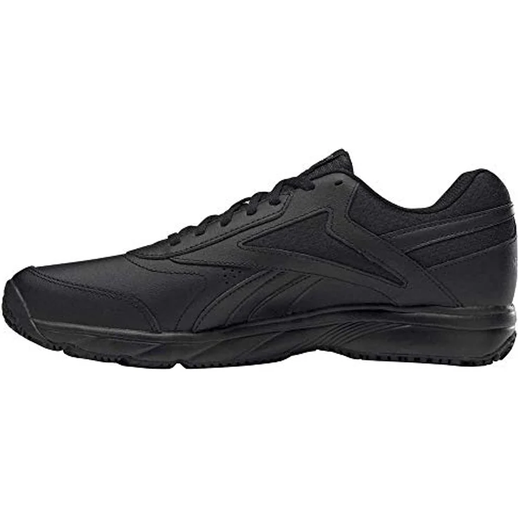 Reebok Work N Cushion, Herren Sneaker aus Leder und Synthetik, schwarz, Größe 11 mit rutschhemmender Außensohle und atmungsaktivem Innenfutter – Bild 3