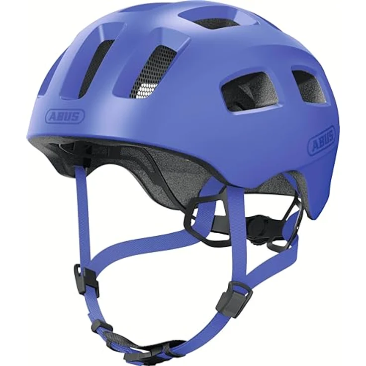 ABUS Youn-I 2.0 Fahrradhelm, mit Licht für Kinder und Jugendliche, mono blau, Größe S – Bild 4