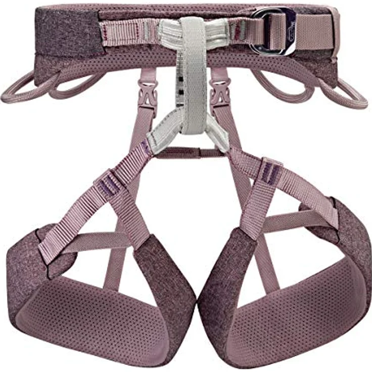 PETZL Selena Damen Klettergurt, Polyamid/Polyethylen/Aluminium, Violett, Gr. L, Taillenumfang: 84-92 cm, Beinschlaufen: 57-62 cm – Bild 1