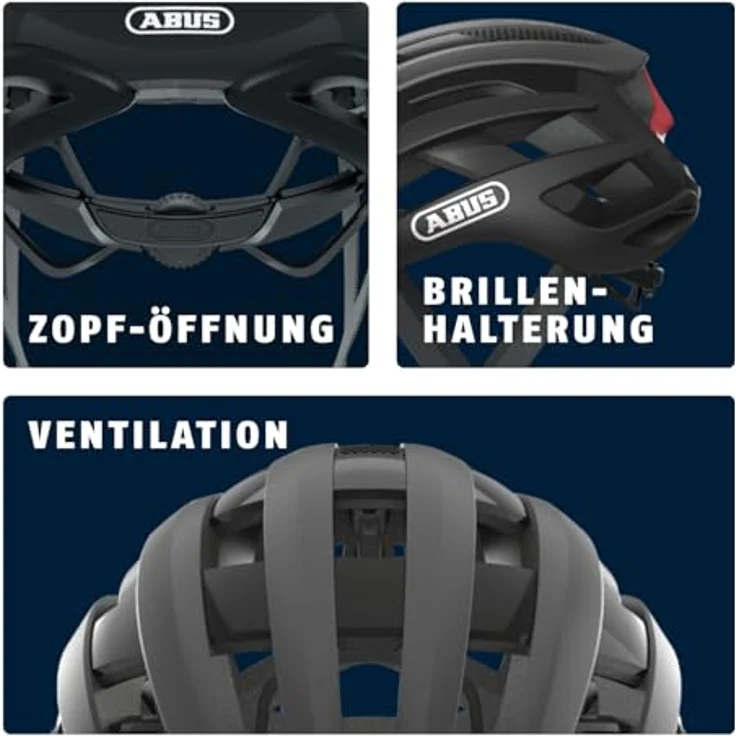 Abus AIRBREAKER Fahrradhelm – Bild 5