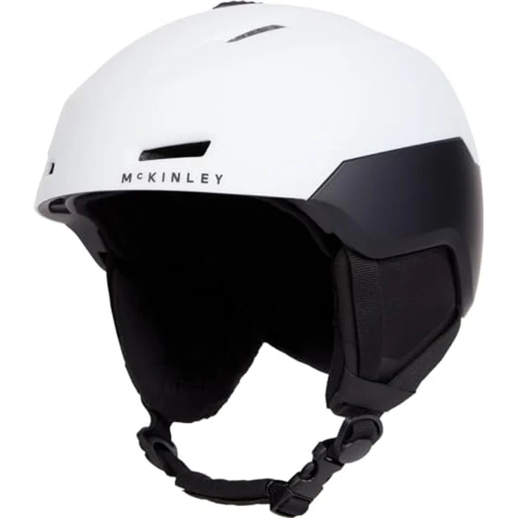 McKinley Flyte Pro Skihelm für Herren, INMOLD-Konstruktion, individuelle Größenanpassung, aktive Belüftung, White/Black Night, Größe M – Bild 1