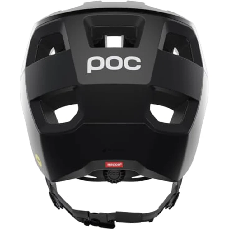 POC Kortal Race MIPS, Ultraleichter Enduro/Trail MTB-Helm mit MIPS, RECCO & NFC Medical ID, ununterbrochene Belüftung, 360° verstellbare Passform für E-Bike & Trail, Schwarz – Bild 4
