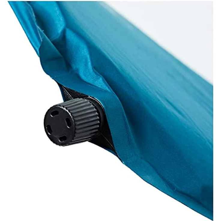 McKINLEY Trail SI 38, Selbstaufblasbare Matte aus 75D Polyester, 183x51x3,8 cm, 1,09 kg, Blau Petrol – Bild 3
