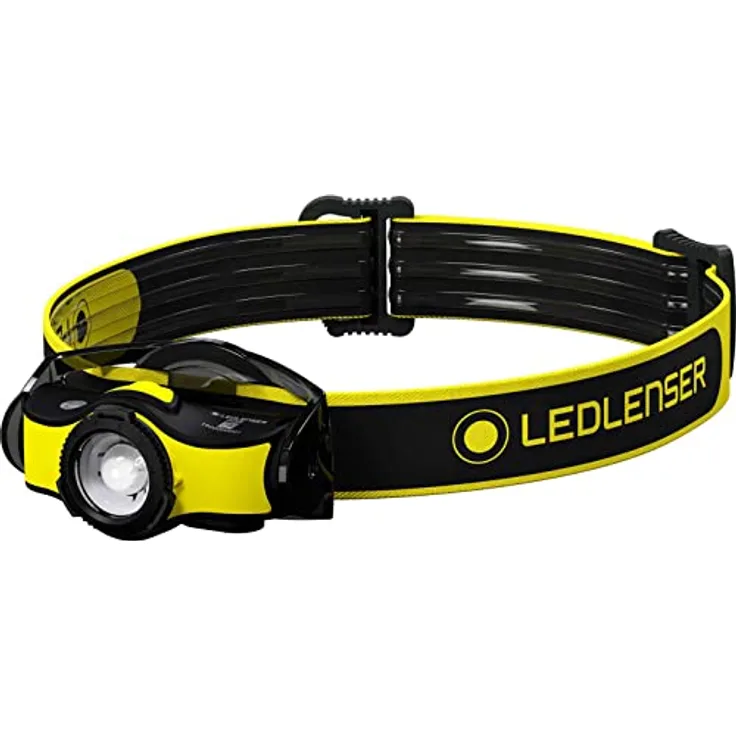 Ledlenser iH5R, wiederaufladbare Profi-Stirnlampe mit abnehmbarem Lampenkopf