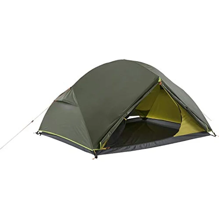 McKINLEY Escape 40.3 Kuppelzelt für 3 Personen, dunkelgrün, mit zwei separaten Eingängen, schnellaufbaubar und leicht transportierbar
