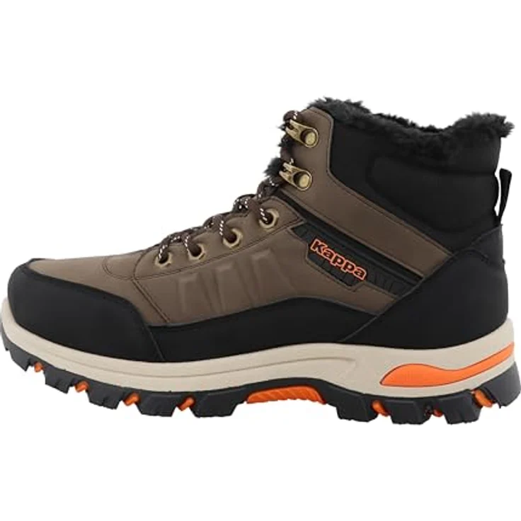 Kappa Wanderschuhe Herren, Freizeit Wanderstiefel in Braun, Synthetik, Größe EUR 43 – Bild 1