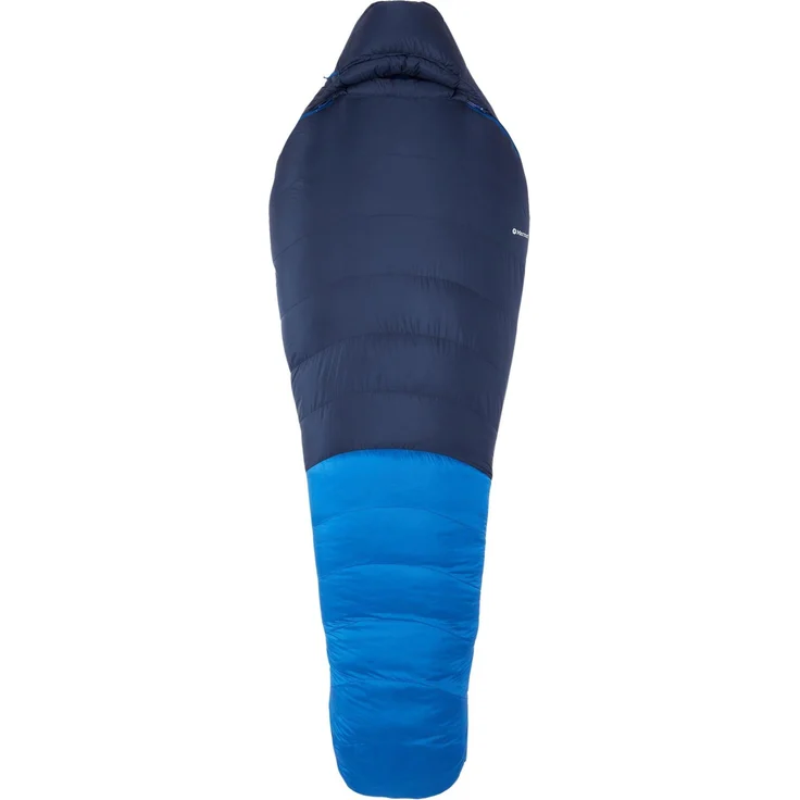 Marmot Helium, Daunenschlafsack (225 cm) mit 800+ Fill Power, Komforttemperatur -5 bis -9 °C, extrem bis -31 °C, wasserabweisend, Pertex® Quantum-Außenmaterial, bluesign APPROVED