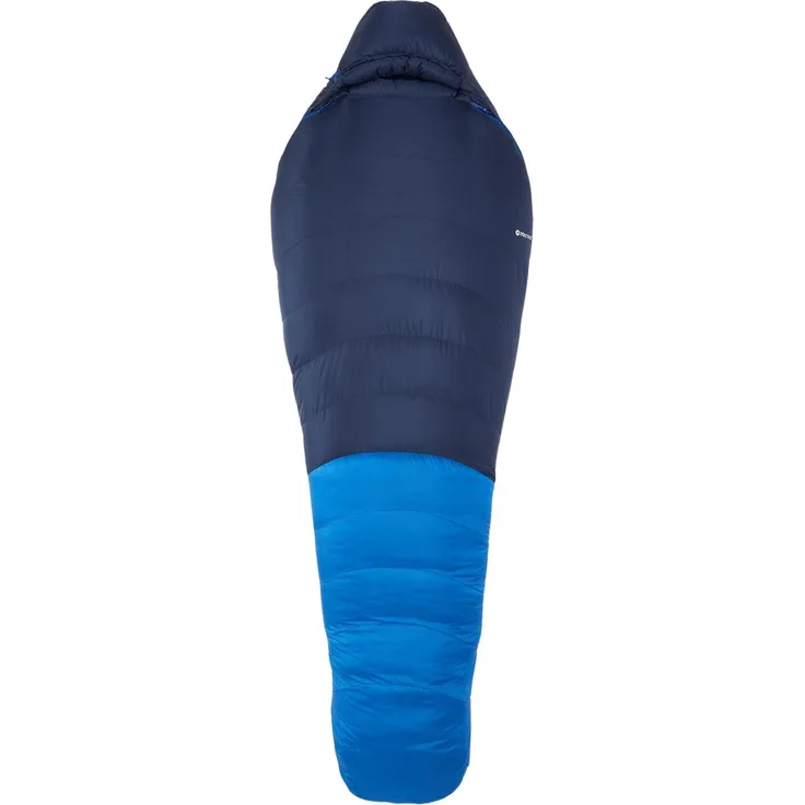 Marmot Helium, Daunenschlafsack (225 cm) mit 800+ Fill Power, Komforttemperatur -5 bis -9 °C, extrem bis -31 °C, wasserabweisend, Pertex® Quantum-Außenmaterial, bluesign APPROVED