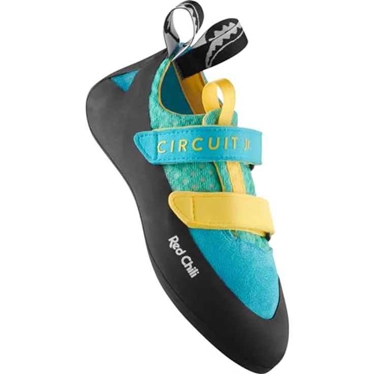 Red Chili Circuit Junior, Kletterschuhe für Jungen, vielseitig und bequem, Größe 32, Türkis – Bild 3