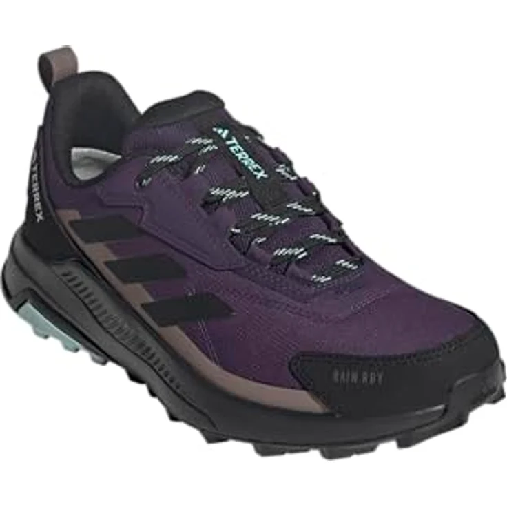 adidas TERREX Wanderschuh, wasserdicht, Größe 37, Aurora Plum / Core Black / Trace Brown – Bild 5