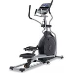 Spirit Fitness Ellipsentrainer-Ergometer XE 195, Schwungmasse ca. 21 kg, 20 Widerstandsstufen, schwarz
