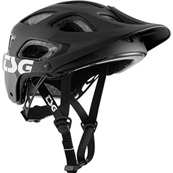 TSG Seek FR Fullface Bike Helm, abnehmbarer Kinnbügel, flow grey/black, L/XL / 57-59cm – Bild 8