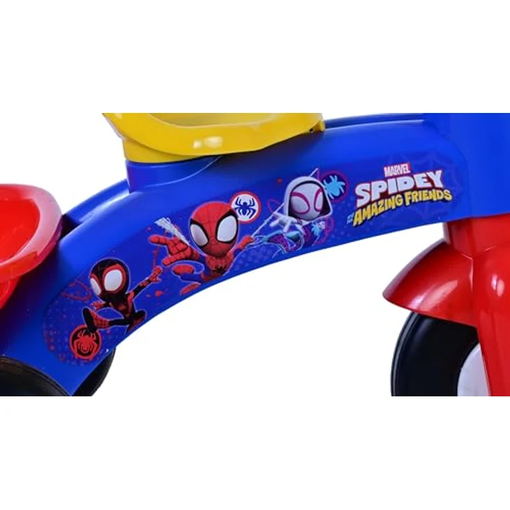 Volare Kinderfahrrad Dreirad Marvel Spidey Fahrrad für Jungen Kinderrad in Blau, offiziell lizenziertes Produkt, Korb, 25 kg Tragfähigkeit – Bild 6