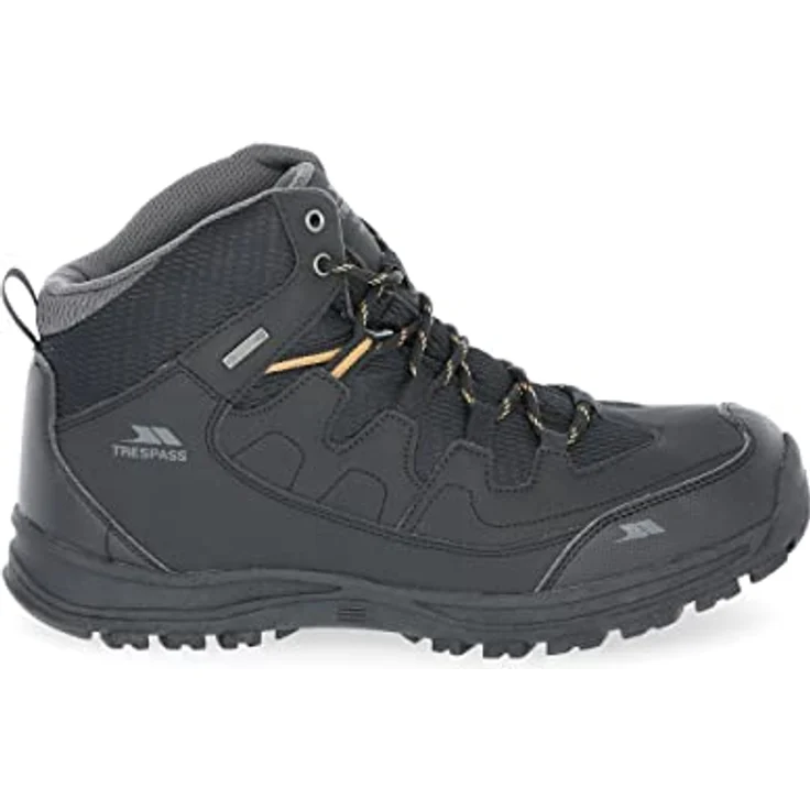 Trespass Finley, Herren Wanderstiefel mit rutschfester Sohle, Schwarz – Bild 5