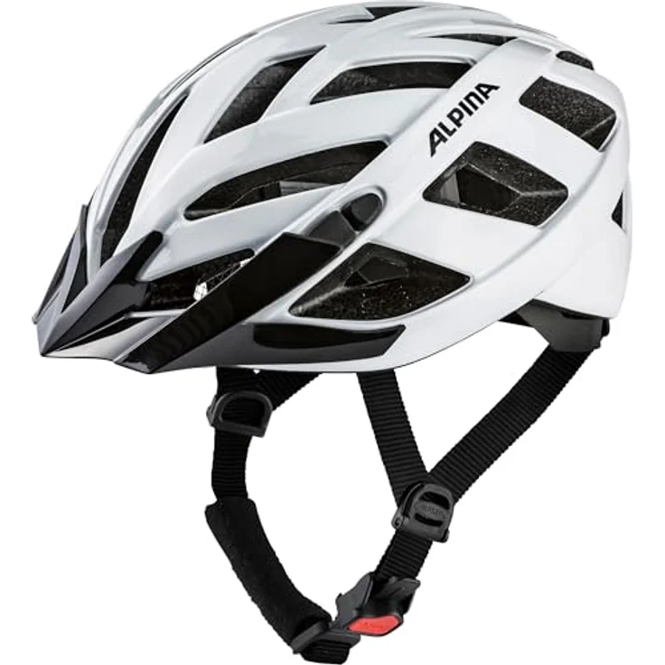 alpina Panoma Classic, Fahrradhelm für schmale Köpfe, 52-57 cm, Inmold-Fertigung, optimale Belüftung – Bild 2