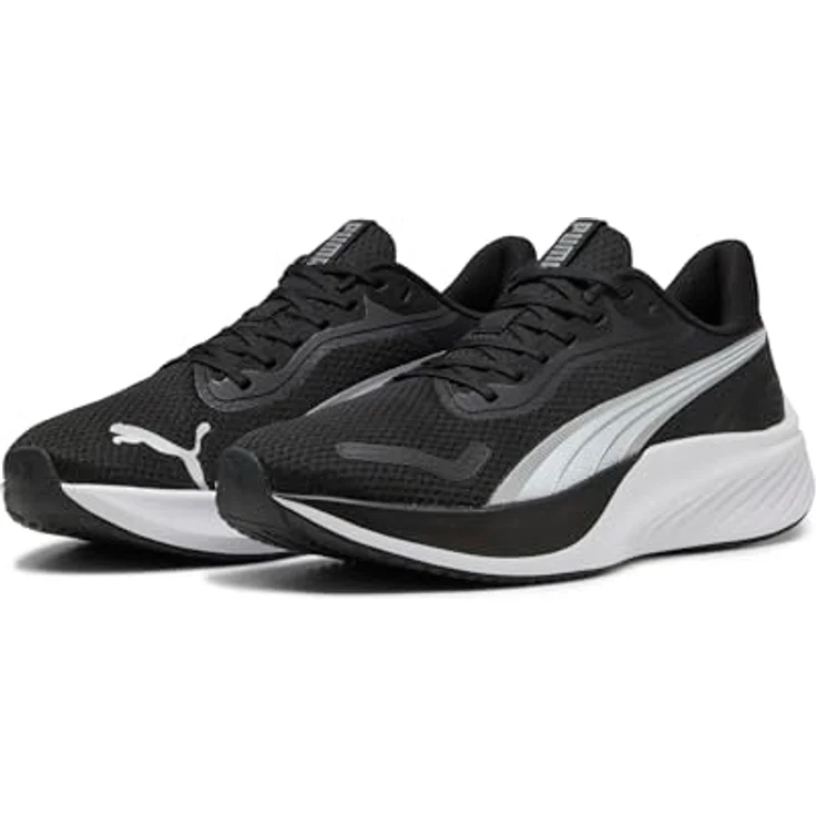 PUMA Pounce Lite Laufschuhe für Erwachsene, leichte Running-Schuhe in Schwarz/Weiß – Bild 2