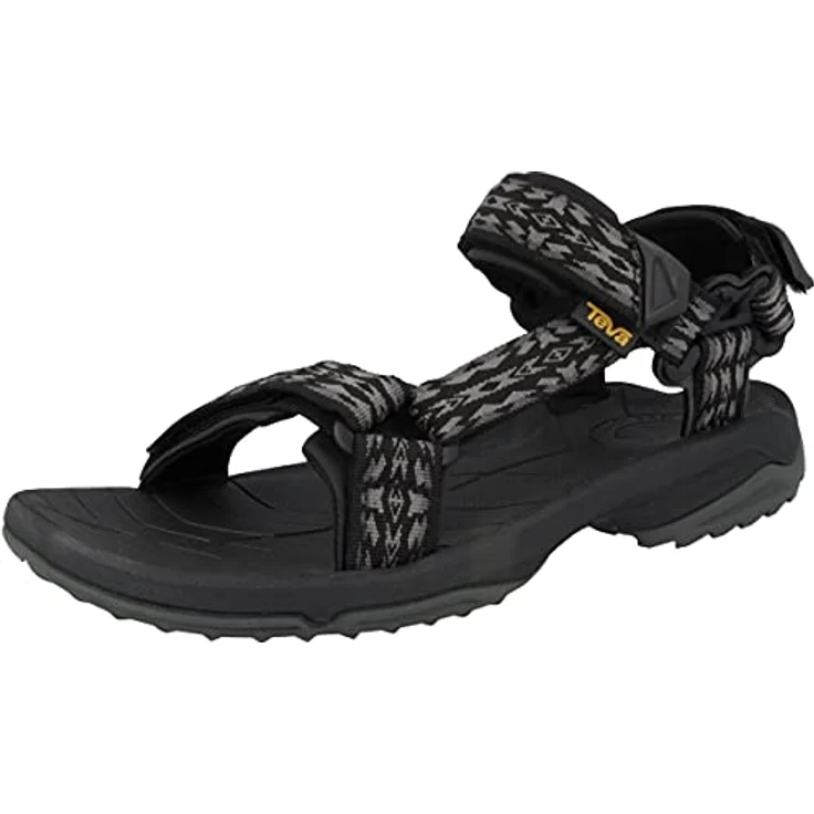 Teva Terra Fi Lite Sandale Herren, leicht mit 3 Klettverschlüssen und dämpfendem Fußbett, Rambler Black, Größe 43 – Bild 4