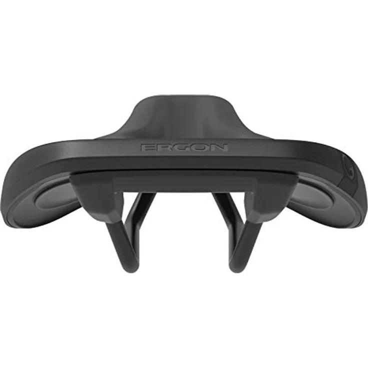 Ergon SMC Men, MTB Velosattel mit orthopädischem Komfortschaum und Entlastungskanal, schwarz – Bild 4