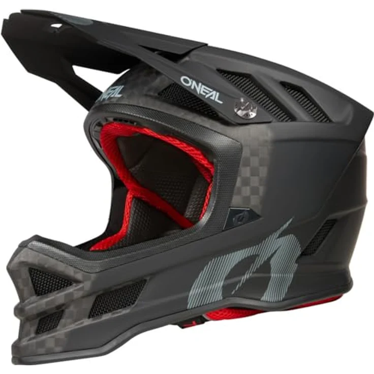 O'Neal BLADE CARBON IPX, MTB Helm schwarz, XL (61/62 cm), leicht, mit IPX Rotationsaufprallschutz und Fidlock Magnetverschluss – Bild 1