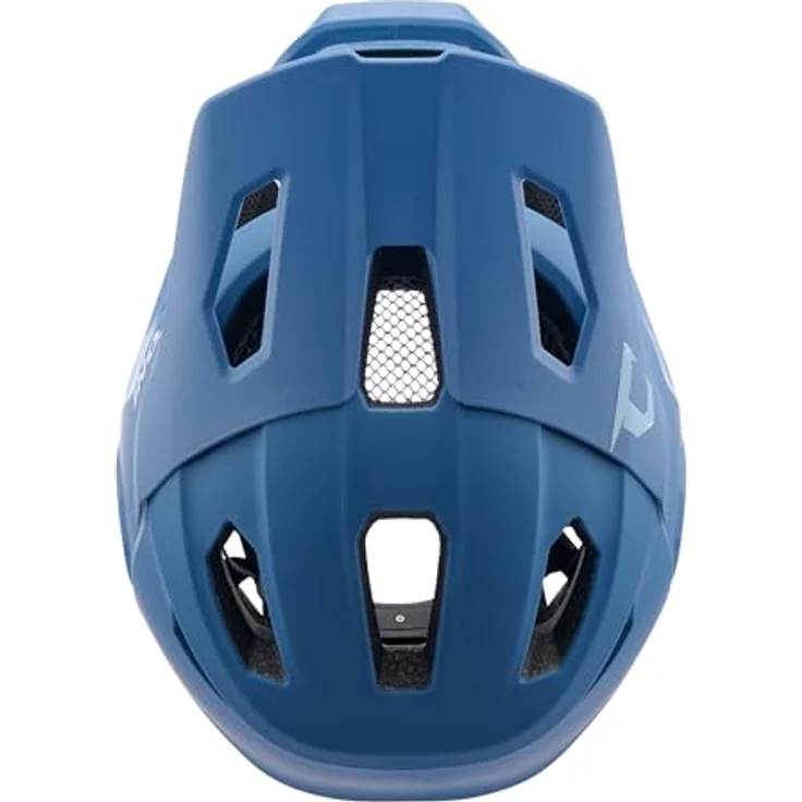 Cratoni MTB-Kinder-/Jugendhelm "Madcat", Fullface Helm mit 360° Größenverstellsystem, belüftet und abnehmbaren Kinnbügel, blau – Bild 4