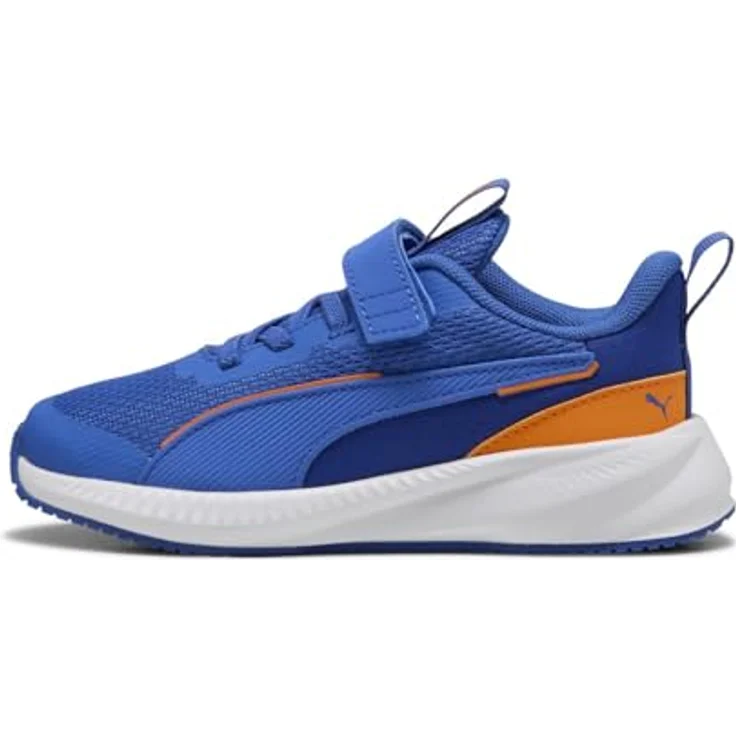 PUMA Flyer 3 Ac+ Ps Laufschuhe, Blau, EU 29, SOFTFOAM+ Dämpfung, Klettverschluss und elastische Schnürsenkel, für Jungen – Bild 6