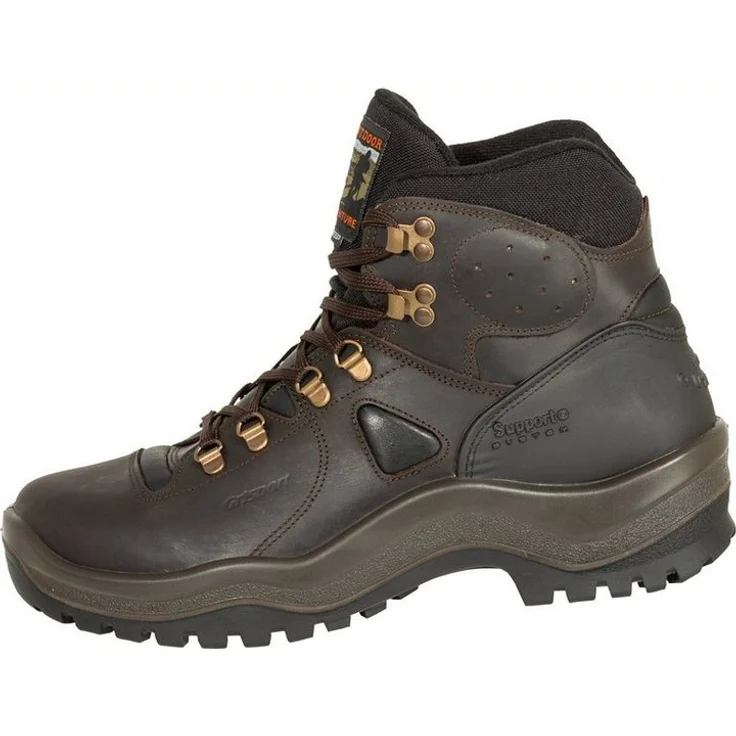 Grisport work Grisport Wanderschuh, Fettleder mit Gritex-Membrane, dämpfender PU-Sohle und Support-System, schwarz