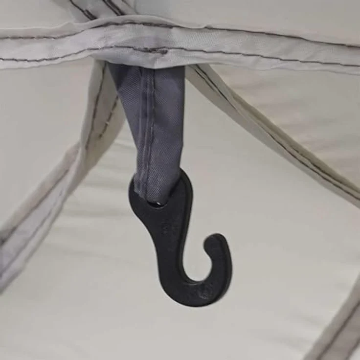 vidaXL Matai Zelt, wasserdichtes Polyester mit PU-Beschichtung, leicht und tragbar, inkl. abnehmbarem Überzelt, für Outdoor-Aktivitäten – Bild 8