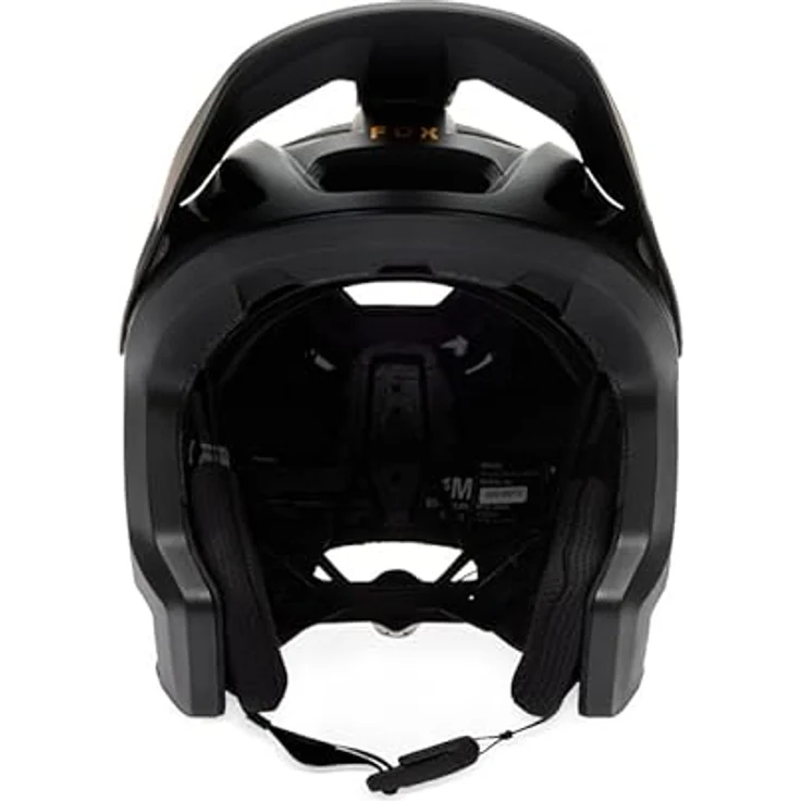 Fox Racing Bicycle Helmet DROPFRAME PRO KAIROS, Fullface-Helm in Schwarz, Größe S – Bild 3
