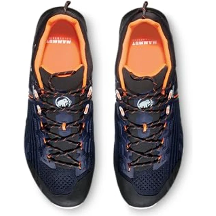 Mammut Alnasca Knit III Low GTX Men, Herren Wanderschuhe mit GORE-TEX Membran und Vibram Megagrip Sohle, Blau, Größe 46 – Bild 3