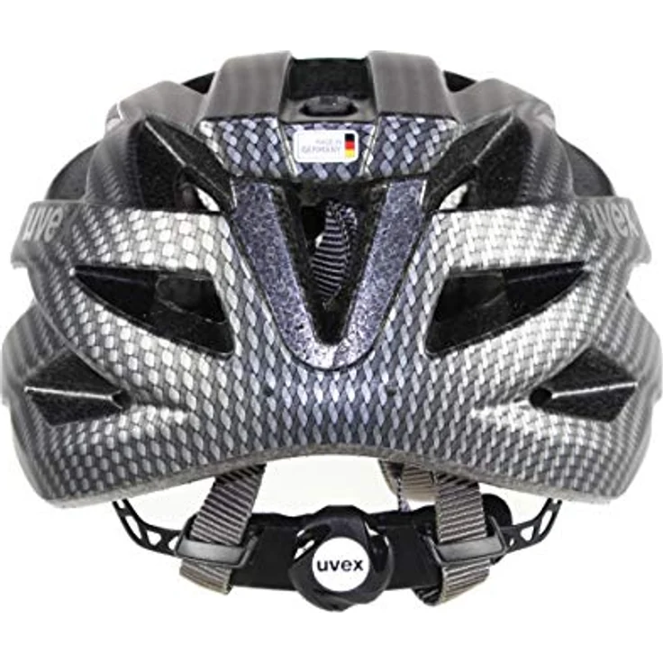 Uvex i-vo cc, Fahrradhelm mit 3D IAS Anpassungssystem, 24 Belüftungskanälen, schwarz Carbon-Look, 52-57 cm – Bild 3