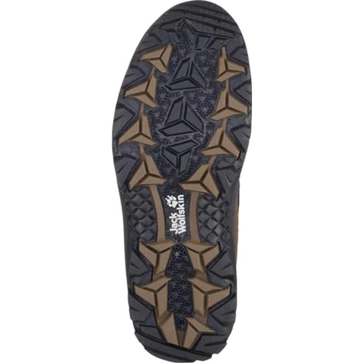 Jack Wolfskin Vojo 3 Texapore Mid M, Herren Wanderschuhe, wasserdicht und atmungsaktiv, braun – Bild 9