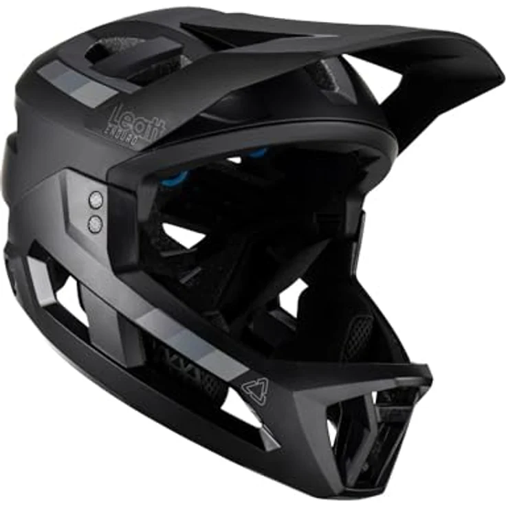 Leatt Helmet MTB Enduro 2.0, Galaxy Blue, mit 360° Turbine Technology, verstellbarem Visier und abnehmbarem Kinnbügel, Größe S – Bild 5