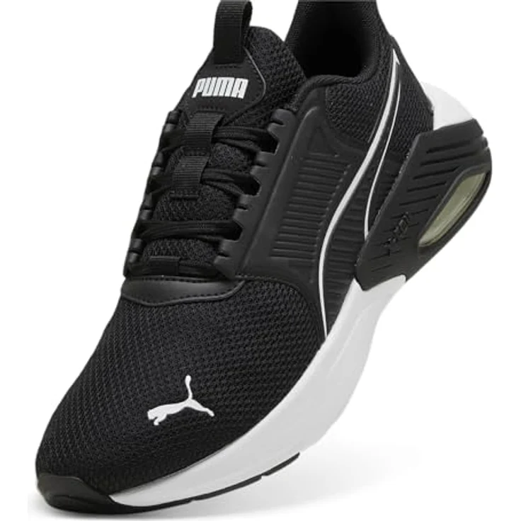 Puma X-Cell Nova FS, Herren Laufschuhe mit Softfoam+ und Ultraweave-Technologie, Schwarz, Größe 46 – Bild 6