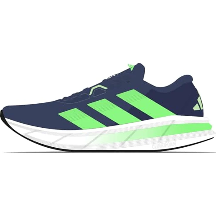 Adidas Galaxy 7, Laufschuhe für Herren mit Cloudfoam Zwischensohle und strapazierfähigem Textil-Obermaterial, reguläre Passform – Bild 9
