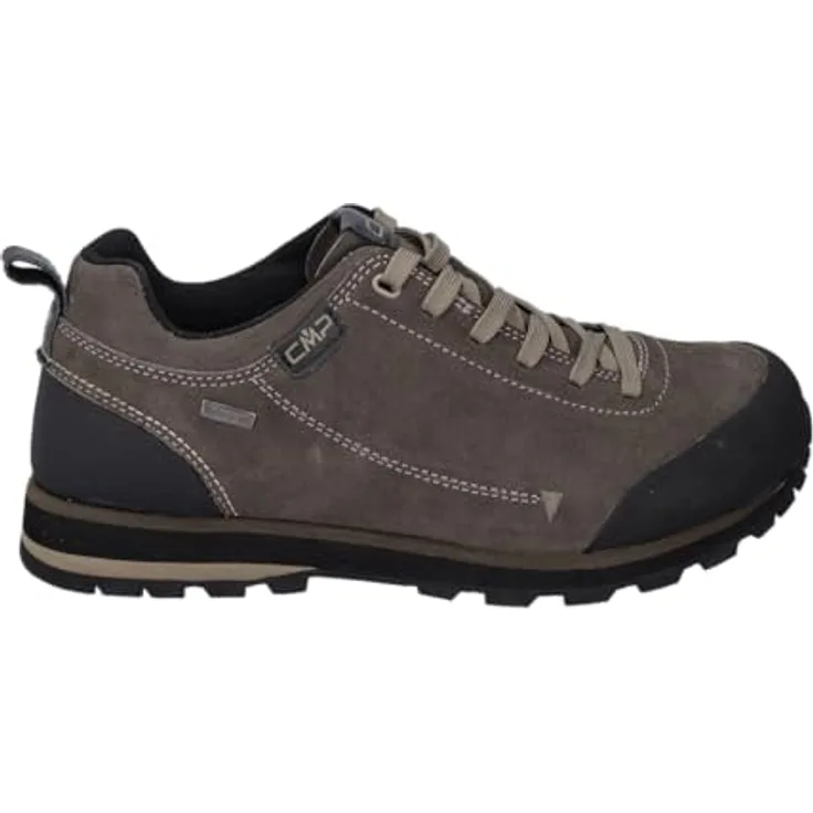 CMP Campagnolo Elettra Low WP, Herren Wanderschuhe, wasserdicht, braun, Größe 42, mit Vibram XS Trek Profil
